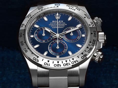 rolex daytona blaue lünette|Rolex daytona stahl.